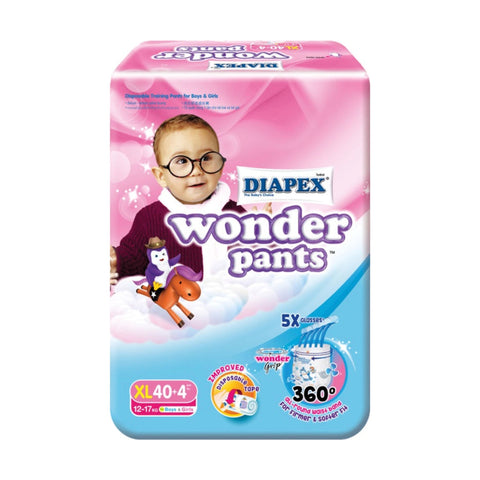 DIAPEX Wonder Pants Super Jumbo XL40 (40+4pcs) - Clearance