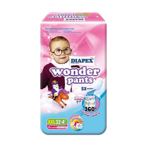DIAPEX Wonder Pants Super Jumbo XXL32 (32+4pcs) - Giveaway
