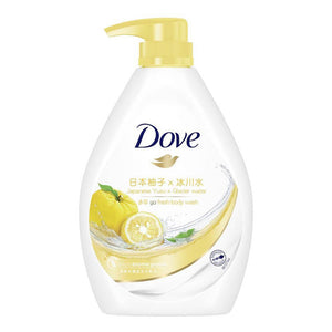 Dove Go Fresh Shower Gel Japanese Yuzu x Glacier Water (1L) - Giveaway