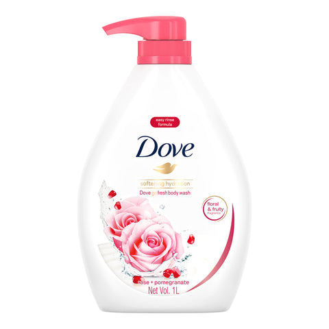 Dove Go Fresh Shower Gel Softening Hydration (1L) - Clearance