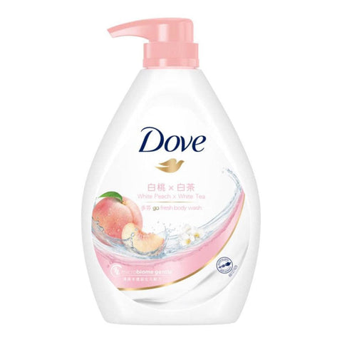Dove Go Fresh Shower Gel White Peach x White Tea (1L) - Giveaway