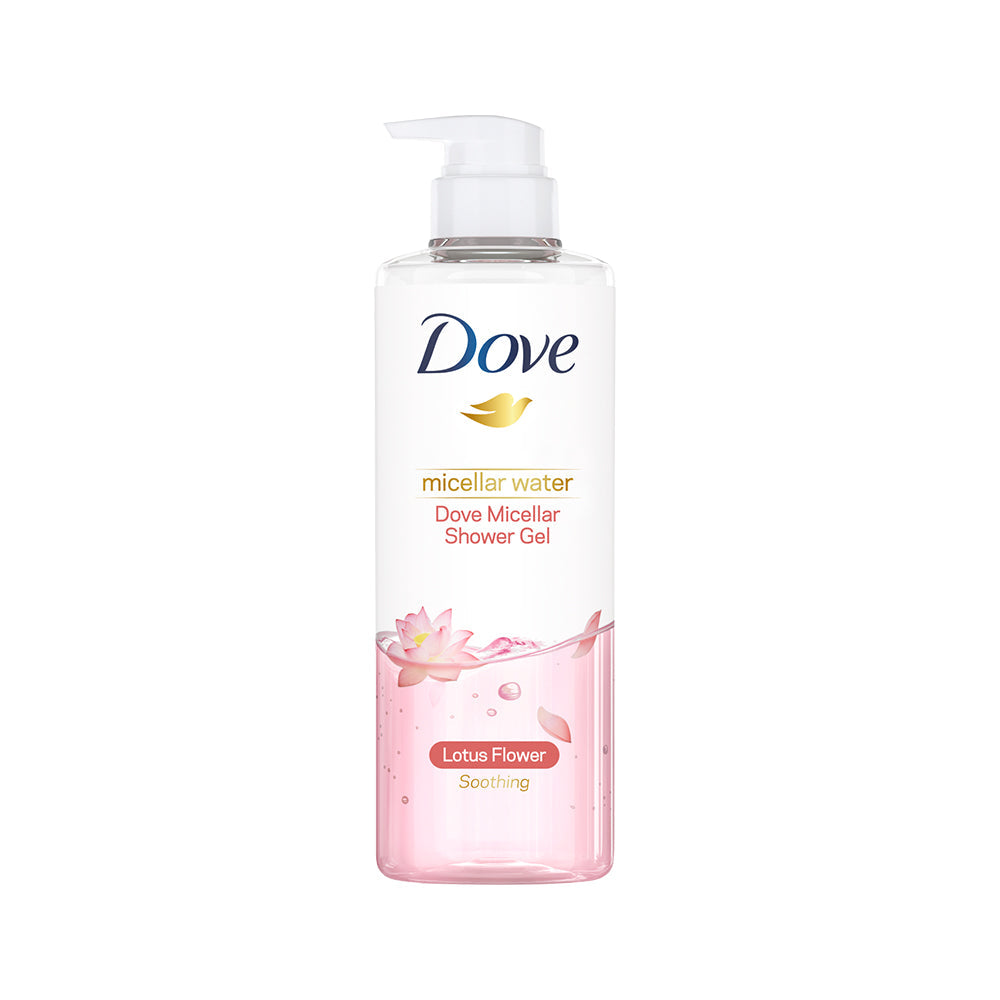 Dove Micellar Shower Gel Lotus Flower Soothing (500ml) - Giveaway