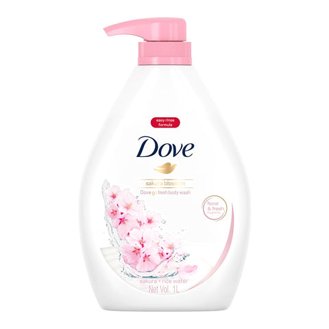 Dove Sakura Blossom Dove Go Fresh Body Wash (1L) - Giveaway