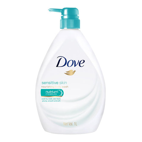 Dove Sensitive Skin Nourishing Body Wash (1L) - Giveaway