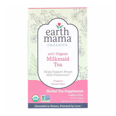 Earth Mama ORGANICS Organic Milkmaid Tea (16pcs) - Giveaway