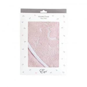 Effiki Embroidered Hooded Towel Effiki Sheep Pink 70x70cm (1pcs)