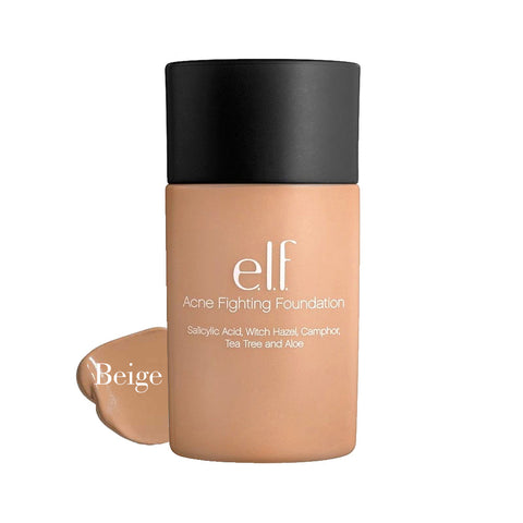 e.l.f. Cosmetics Acne-Fighting Foundation #Beige (36ml) - Giveaway