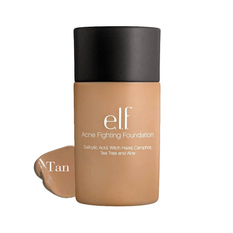 e.l.f. Cosmetics Acne-Fighting Foundation #Tan (36ml) - Giveaway