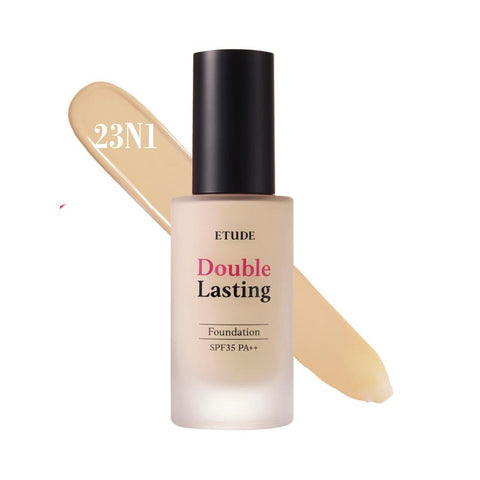 Etude House Double Lasting Foundation #23N1 Sand (30g) - Giveaway
