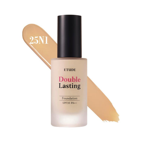 Etude House Double Lasting Foundation #25N1 Tan (30g) - Giveaway