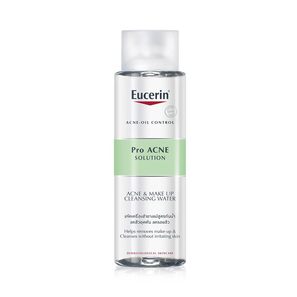 Eucerin Pro Acne Solution Acne & Make Up Cleansing Water (400ml) - Clearance