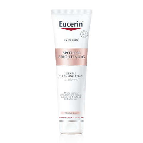 Eucerin Spotless Brightening Gentle Cleansing Foam (150g) - Clearance