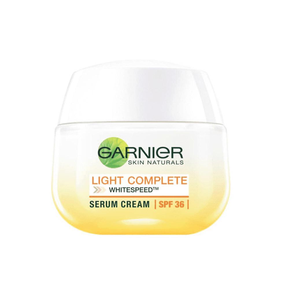 Garnier Light Complete Whitespeed Serum Cream SPF36PA+++ (50ml) - Clearance