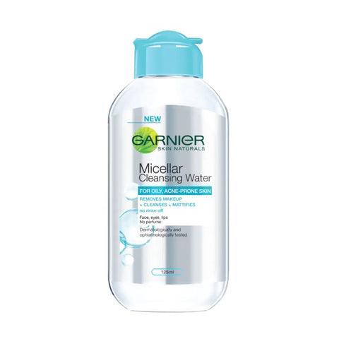 Garnier Micellar Cleansing Water for Oily, Acne-Prone Skin (125ml) - Giveaway