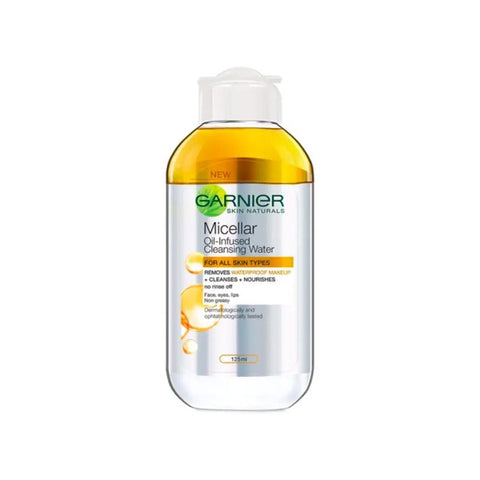 Garnier Micellar Oil-Infused Cleansing Water (125ml) - Clearance