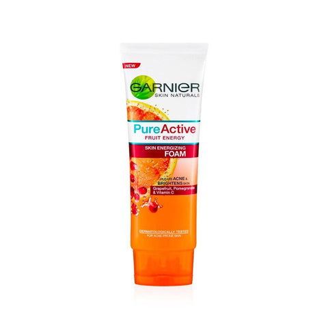 Garnier Pure Active Fruit Energy Skin Energizing Foam (50ml) - Giveaway