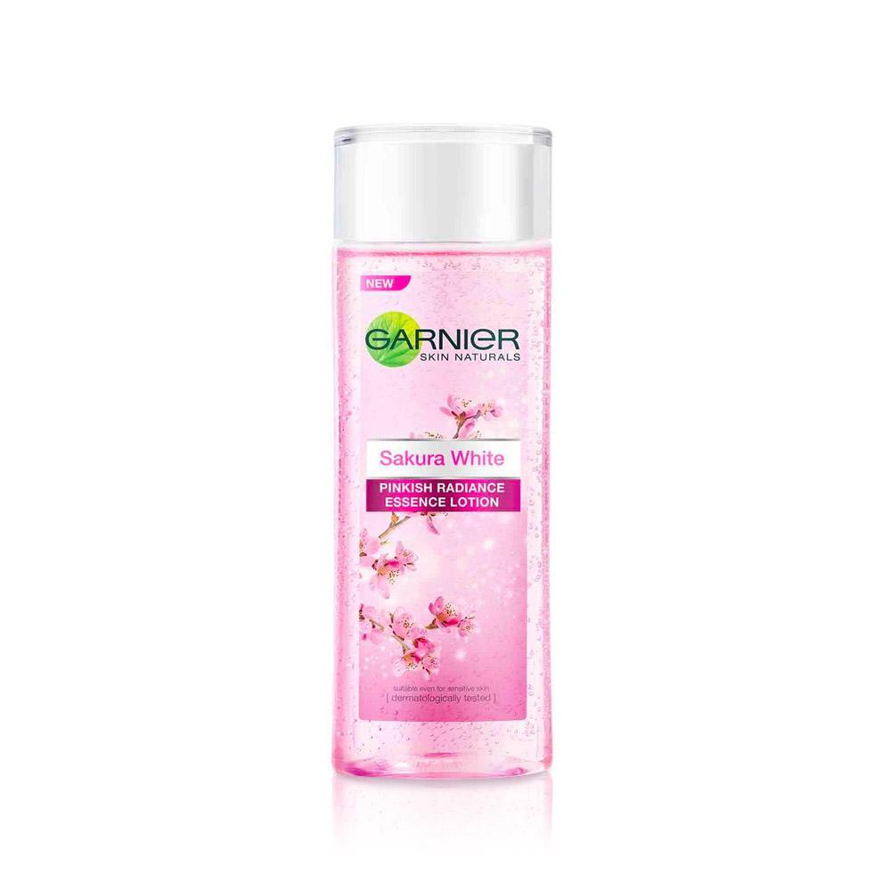 Garnier Sakura White Pinkish Radiance Essence Lotion (120ml) - Clearance
