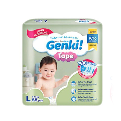 Genki! Tape L (58pcs) - Clearance