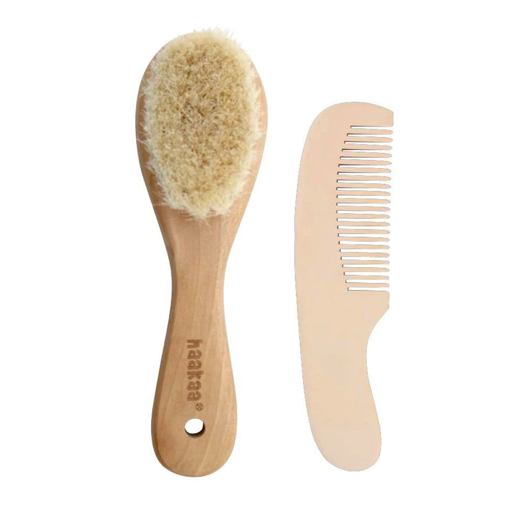 Haakaa Baby Brush and Comb (Set)