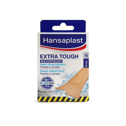 Hansaplast Extra Tough Waterproof Plaster (16pcs) - Clearance