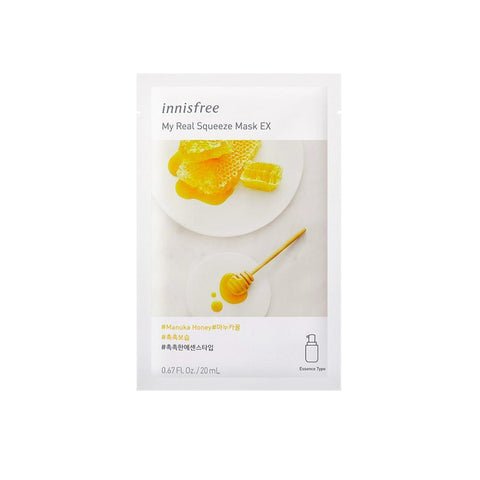 Innisfree My Real Squeeze Mask EX - Manuka Honey (1pc) - Giveaway