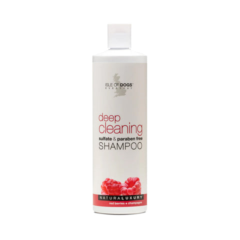 Isle of Dogs NaturaLuxury Deep Cleaning Shampoo Berry + Champagne (473ml) - Clearance