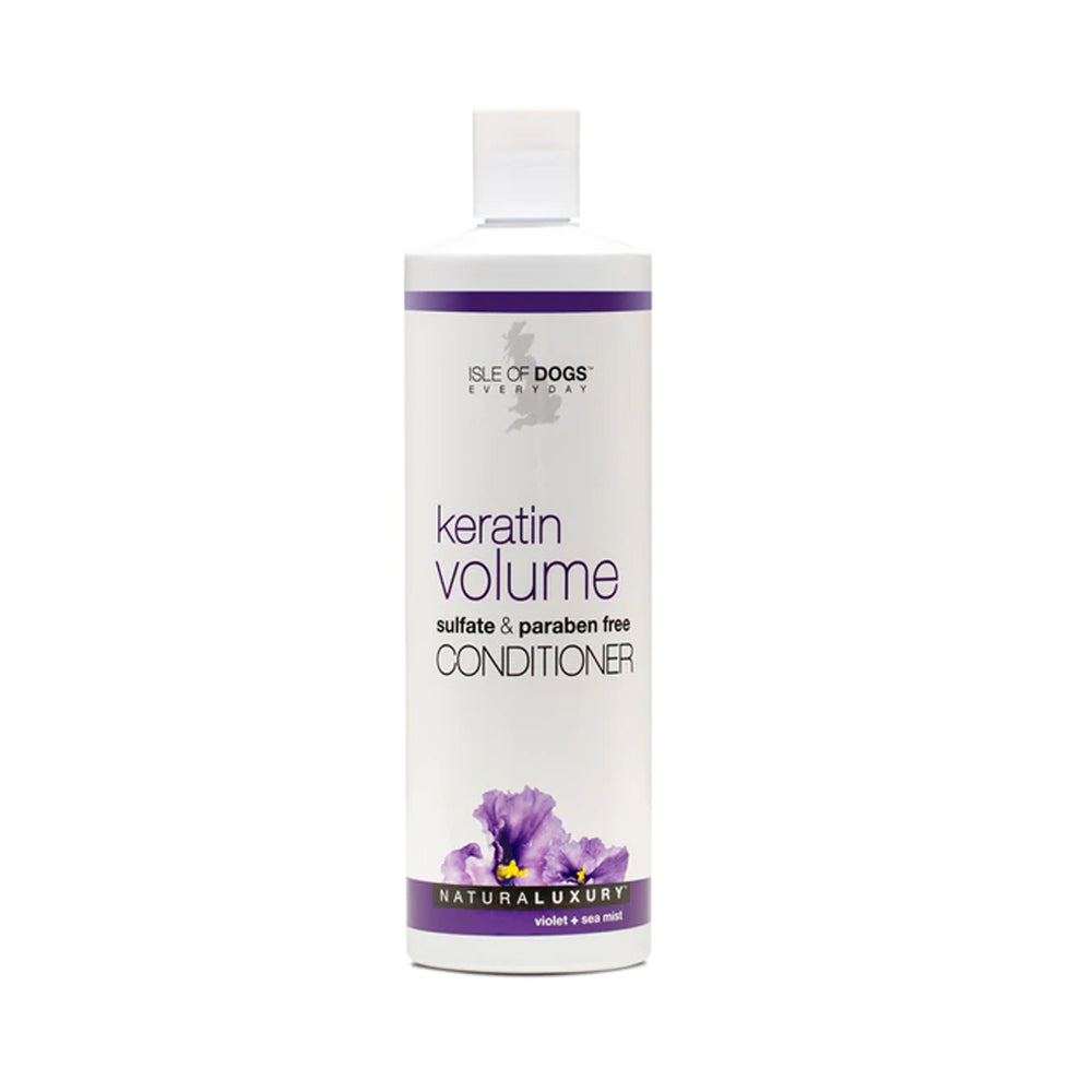 Isle of Dogs NaturaLuxury Keratin Volume Conditioner Violet + Sea Mist (473ml) - Clearance