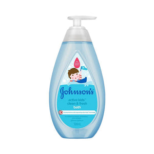 Johnson's Baby Active Kids Clean & Fresh Bath (500ml) - Giveaway