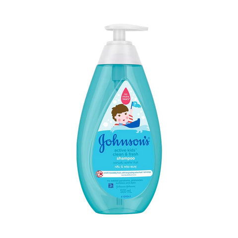 Johnson's Baby Active Kids Clean & Fresh Shampoo (500ml) - Giveaway