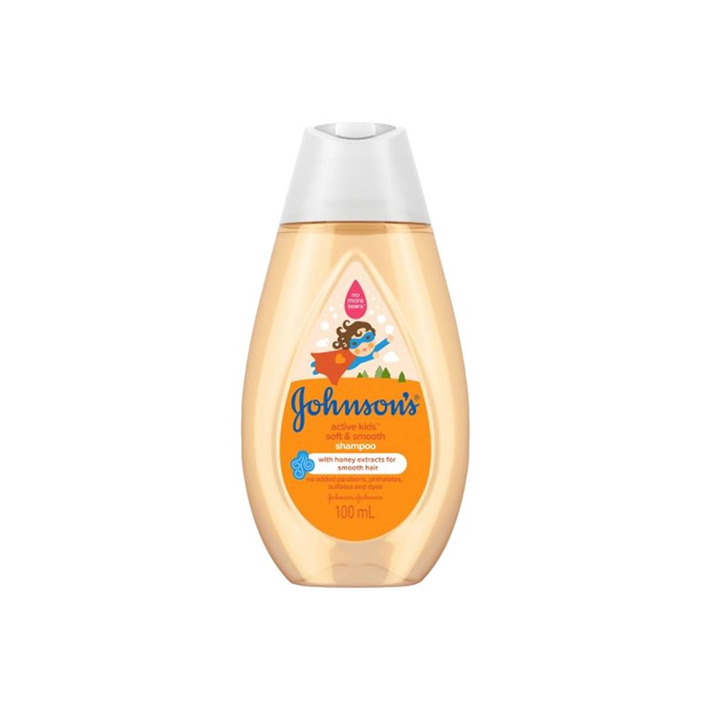 Johnson's Baby Active Kids Soft & Smooth Shampoo (100ml) - Clearance