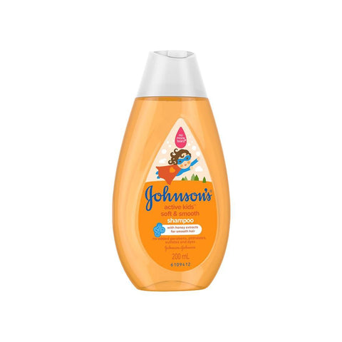 Johnson's Baby Active Kids Soft & Smooth Shampoo (200ml) - Clearance