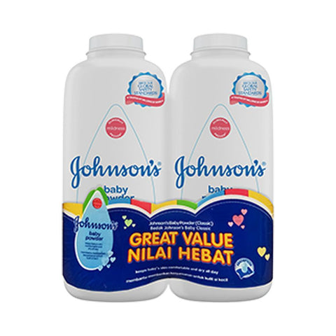Johnson's Baby Baby Powder Twin Pack 500g x 2 (Set) - Giveaway