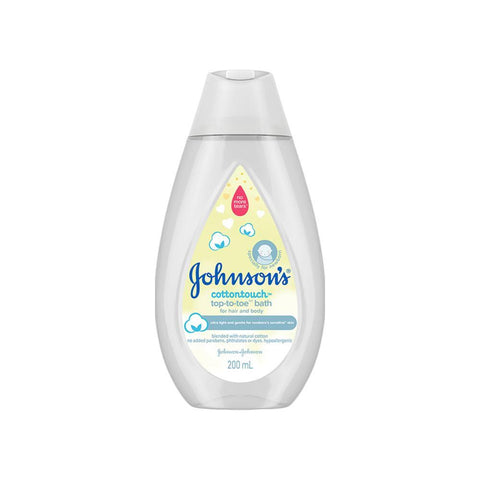 Johnson's Baby Cottontouch Top-To-Toe Bath (200ml) - Clearance