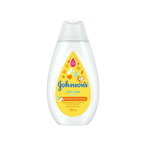 Johnson's Baby Milk + Oats Bath (200ml) - Clearance