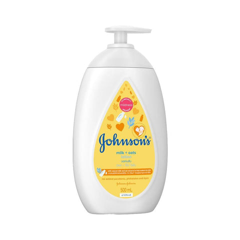 Johnson's Baby Milk + Oats Lotion (500ml) - Clearance