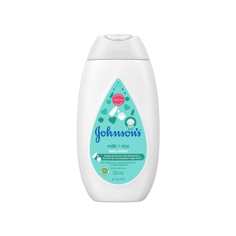 Johnson's Baby Milk + Rice Lotion (200ml) - Giveaway