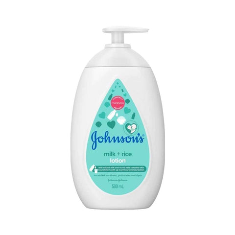 Johnson's Baby Milk + Rice Lotion (500ml) - Clearance