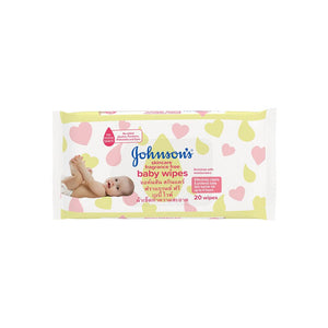Johnson's Baby Skincare Fragrance Free Baby Wipes (20pcs)