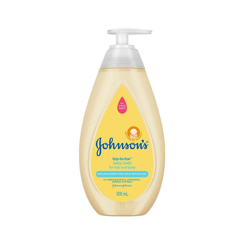 Johnson's Baby Top-To-Toe Baby Bath (500ml) - Clearance