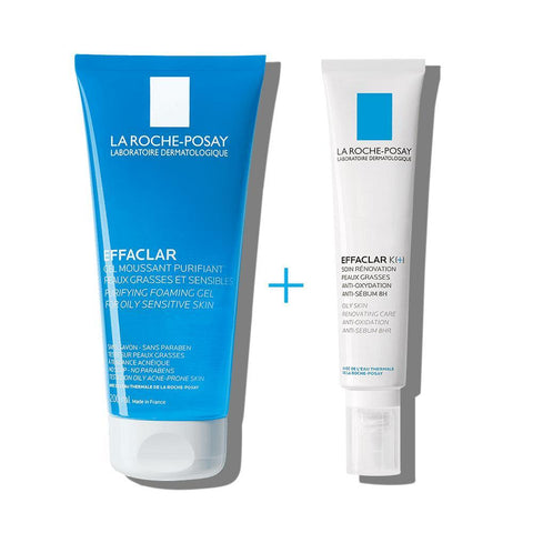 La Roche-Posay Acne Skin-Saver Set (50ml + 15ml) - Clearance