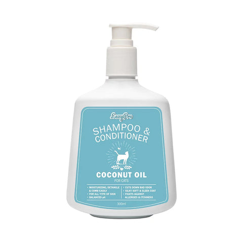 LexyPro Cat Shampoo & Conditioner Coconut Oil (300ml) - Clearance