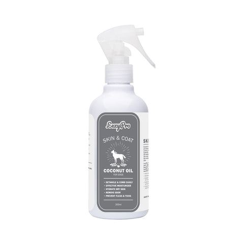 LexyPro Dog Skin & Coat Spray Coconut Oil (300ml) - Clearance