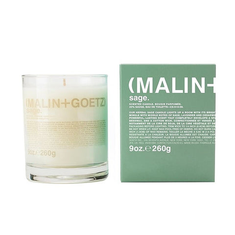 MALIN+GOETZ Sage Candle (260ml) - Giveaway