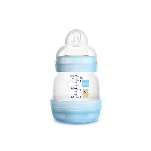 MAM Easy Start Anti Colic Baby Bottle Extra Slow Flow #Blue (130ml) - Giveaway