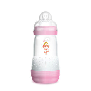 MAM Easy Start Anti Colic Baby Bottle Medium Flow #Pink (260ml)