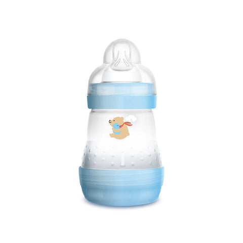 MAM Easy Start Anti Colic Baby Bottle Slow Flow #Blue (160ml) - Clearance