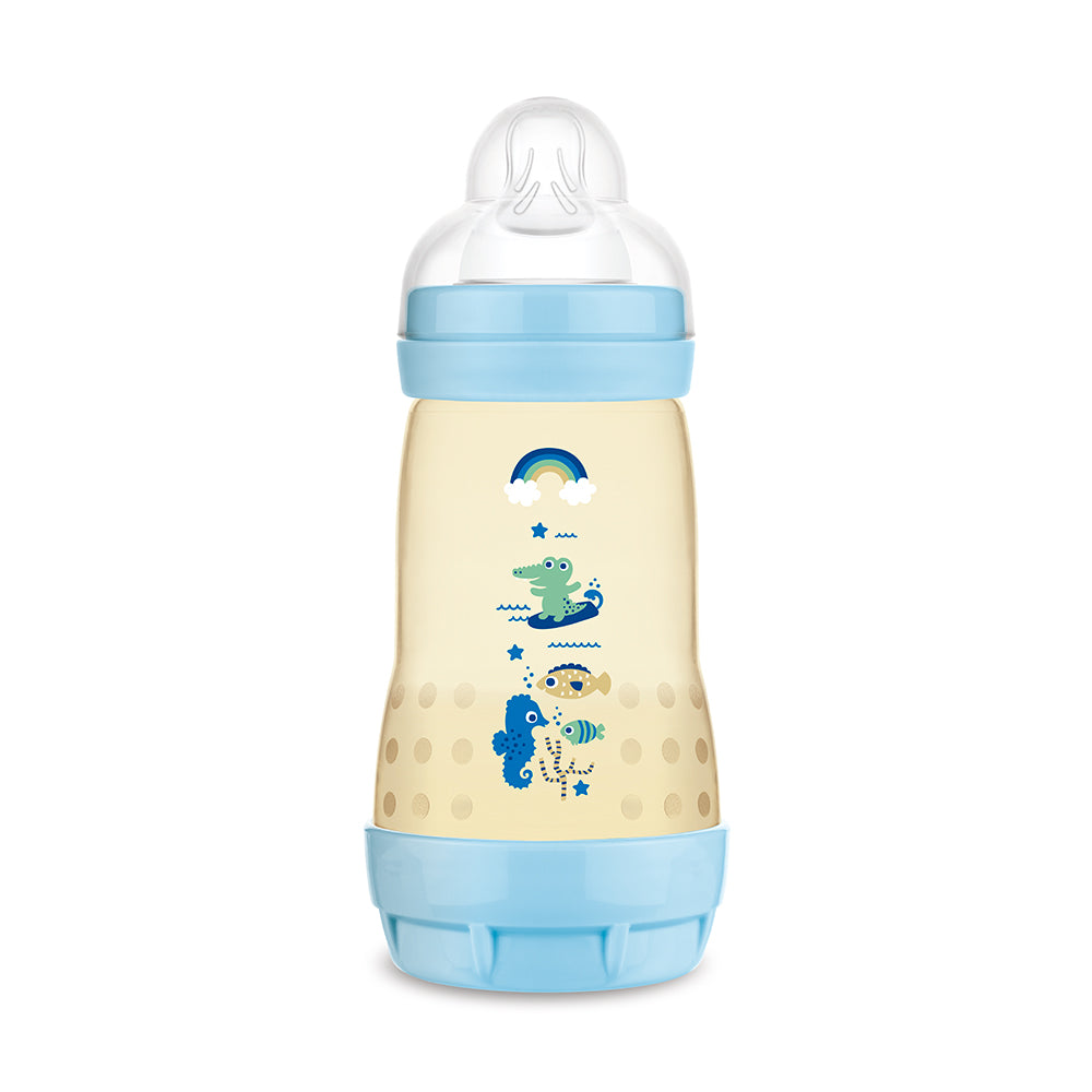 Easy Start Anti Colic PPSU Baby Bottle Medium Flow #Blue (260ml) - Clearance