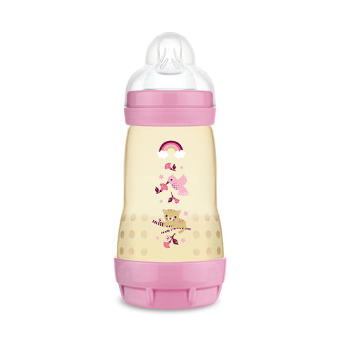 Easy Start Anti Colic PPSU Baby Bottle Medium Flow #Pink (260ml)