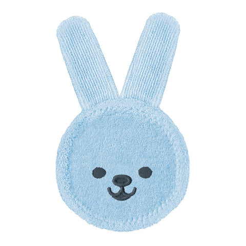 MAM Oral Care Rabbit Microfibre Cloth for Mouth and Gums #Blue (1pcs) - Clearance