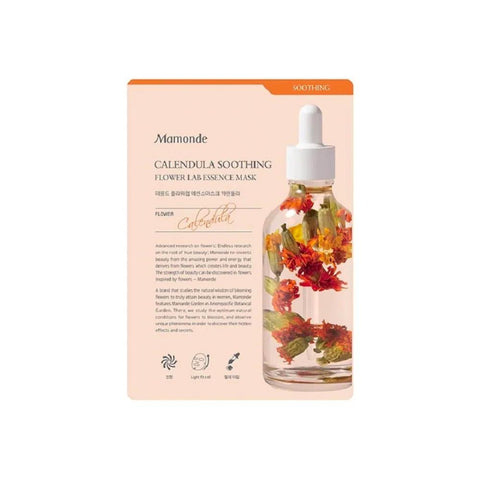 Mamonde Calendula Soothing Flower Lab Essence Mask (1pc) - Clearance